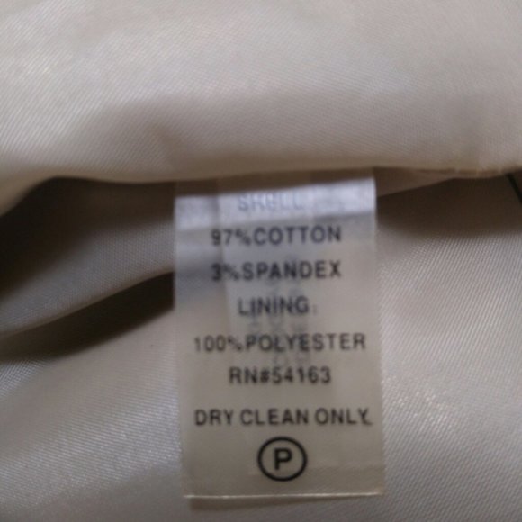 Calvin Klein Petite Belted Khaki Dress Size 12P - Picture 7 of 7